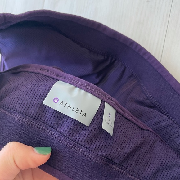 Athleta fully focused sports bra purple small - Picture 7 of 10